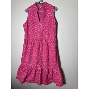 Cato Dress Women 14/16w  Floral Embroidered Sheath  Zipper Sleeveless